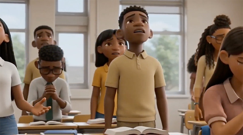 Digitize Us animation example shot